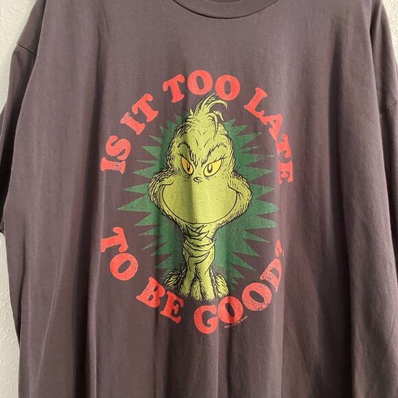 Gray Grinch Graphic T-Shirt 3x ub1-8 - Picture 2 of 7